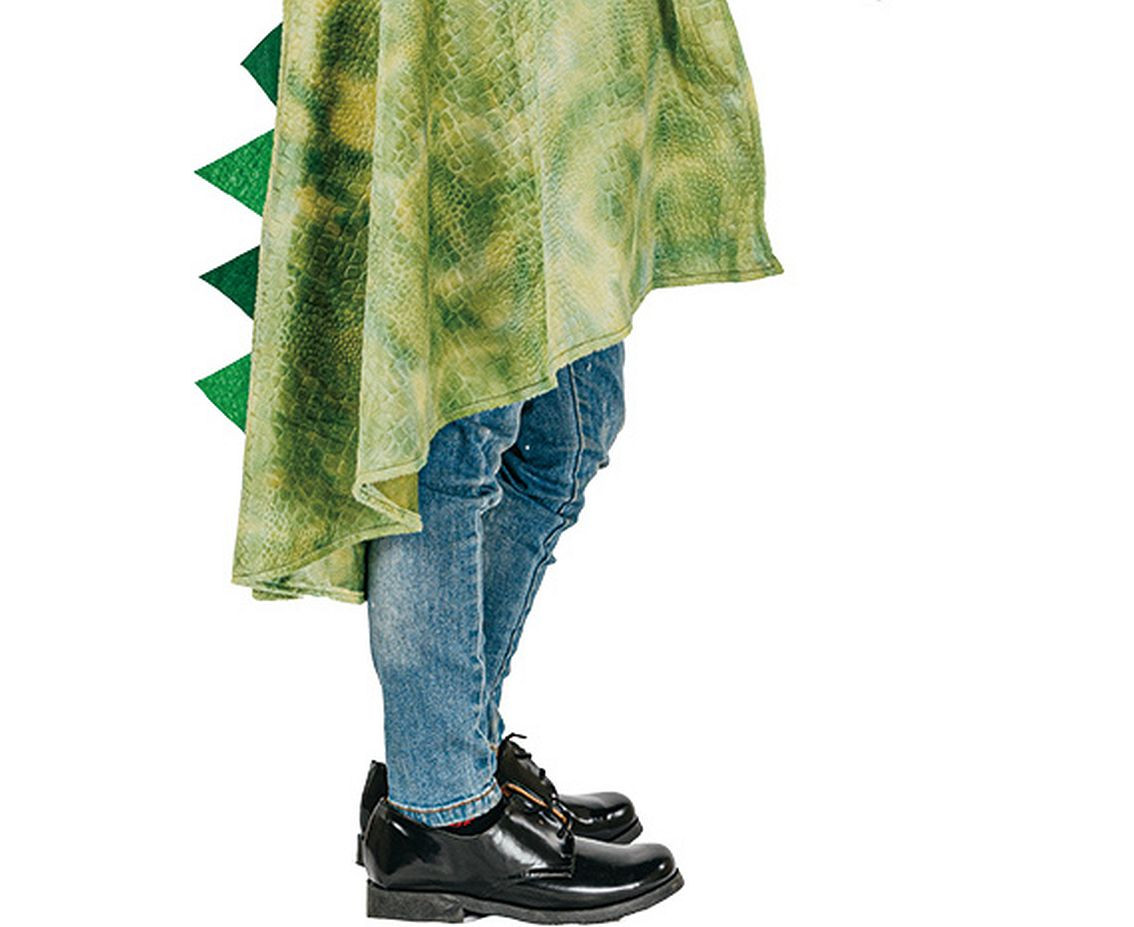 Role play-set for kids Dino (hooded cape, gloves), one size